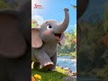 Big Big Elephant Song  | English Nursery Rhymes for Children's | Galatta Kids| Shorts