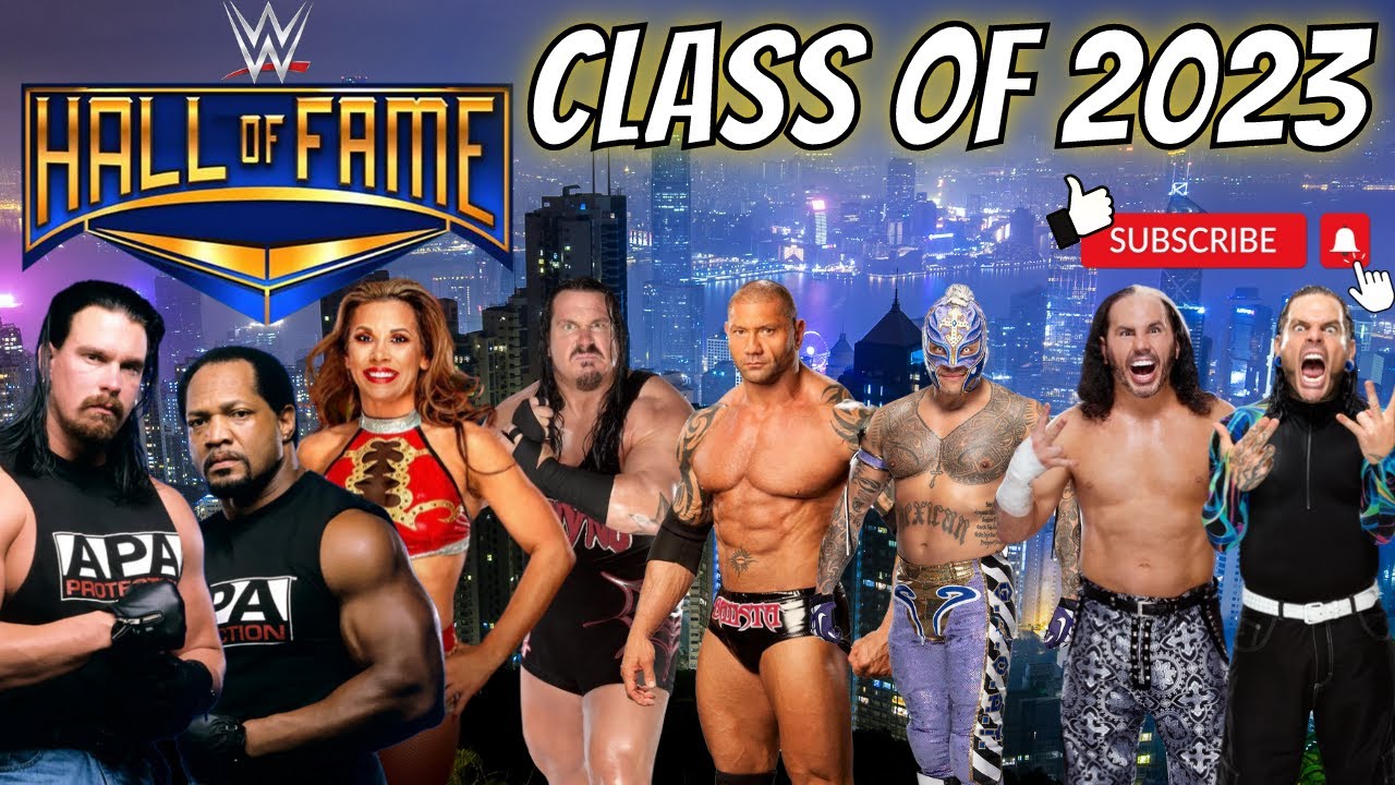 WWE HALL OF FAME CLASS OF 2023 YouTube