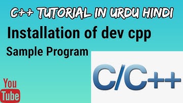 #2 (Installation & Sample program) C++ tutorial in Urdu/Hindi