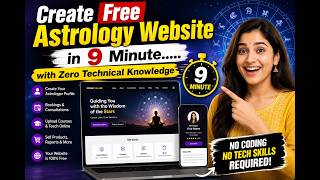 Create Your Free Astrology website | Only for Astrologers, Vedic Practitioner