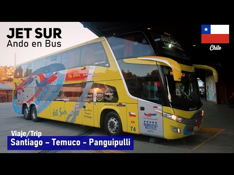 Viaje BUSES JET SUR, SANTIAGO PANGUIPULLI en bus Marcopolo G7 KCLT56 | Ando en Bus