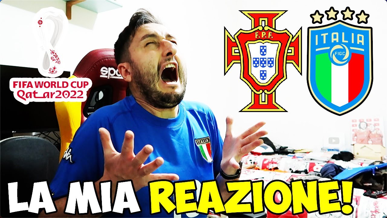 🤬 P0RC0‼️🤬 ITALIA-PORTOGALLO NOOO‼️ CA**OOO‼️ REAZIONE SORTEGGI PLAYOFF MONDIALI QATAR 2022