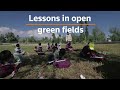 Lessons in open green fields for Indian students