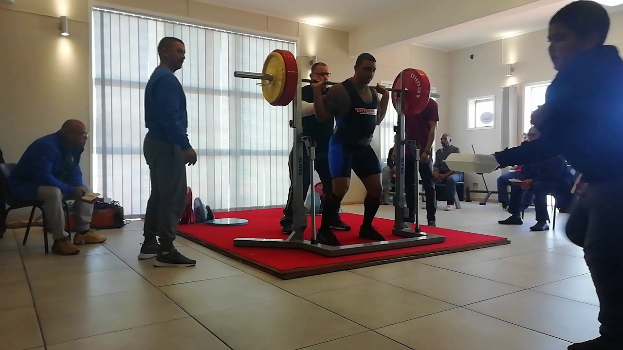 Powerlifting South Africa Cassiem kader YouTube
