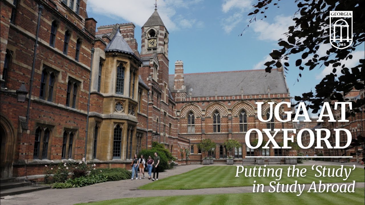 UGA students challenge themselves at Oxford YouTube