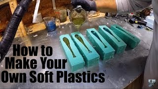 Bass Fishing: How To Make Your Own Plastics