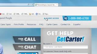 How to Reset your Client Access Password - Carter Mario Injury Lawyers