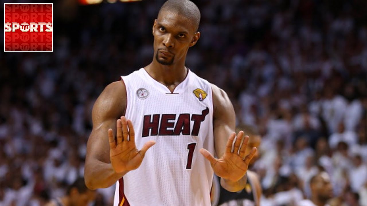 Heat officially waive Chris Bosh; Pat Riley says team will retire his No. 1 jersey