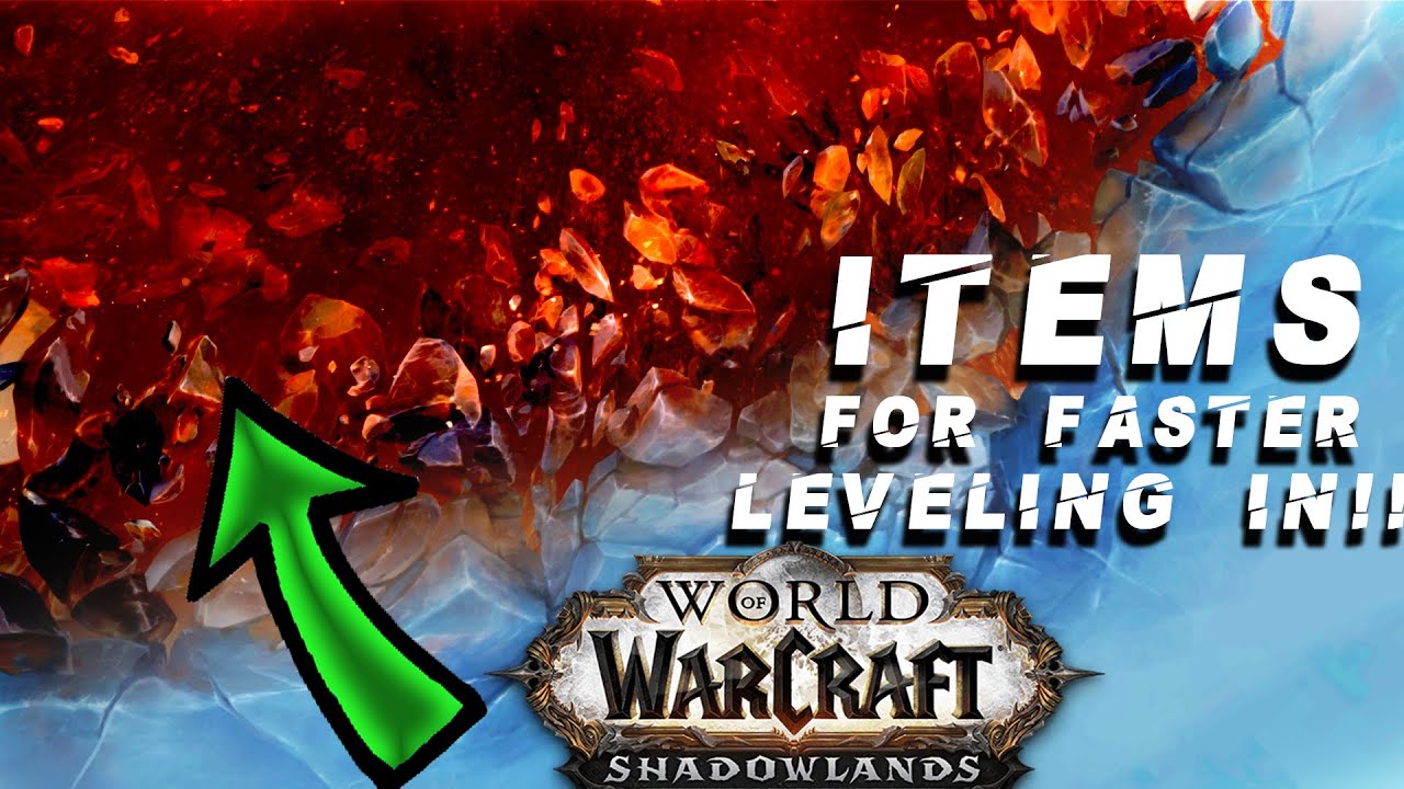 OP thrinkets! and items for leveling in Shadowlands world of warcraft 