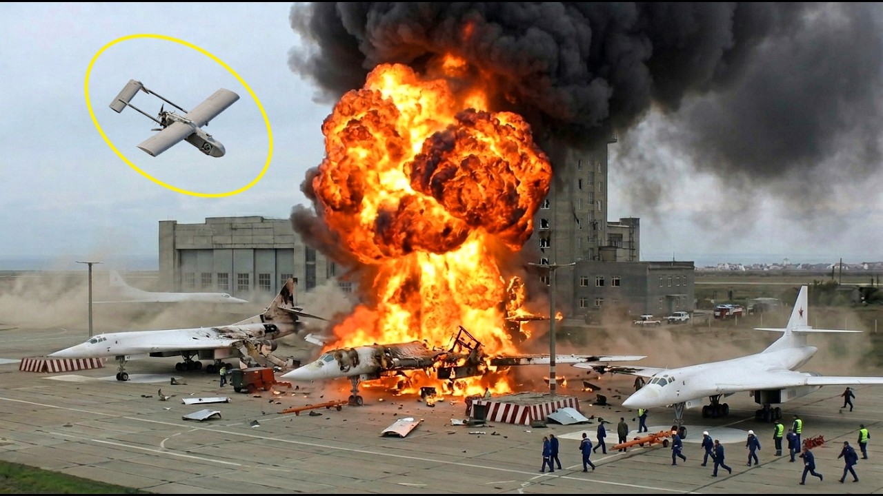 Ukrainian Drones STRIKE a Russian Airbase Deep Inside Russia — Then THIS Happened...