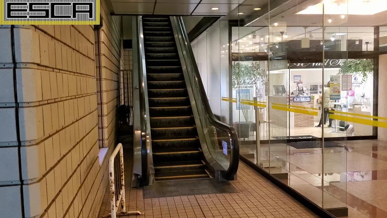 新潟 プラーカ1 エスカレーター 1F-2F 日立 Niigata PLAKA1 Escalator Hitachi