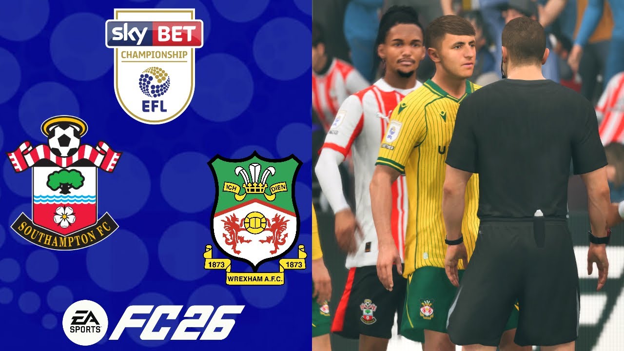 FOOTBALL'S NEWEST RIVALRY REACHES ANOTHER LEVEL | FC26 Wrexham Career Mode S2EP24: Southampton