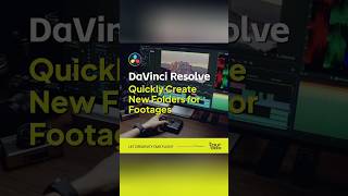 💡Quickly Create New Folders for Footages in #DaVinci #tourbox #editing #tutorial #tips