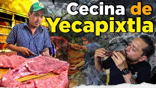 Así se prepara la CECINA DE YECAPIXTLA, un ORGULLO MEXICANO
