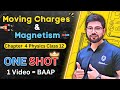 Moving charges and magnetism one shot  chapter4 class 12 physics oneshot  202324  cbse jee neet