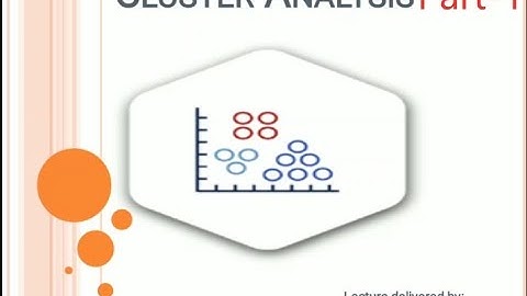 Clustering Part-1 - DATA ANALYTICS