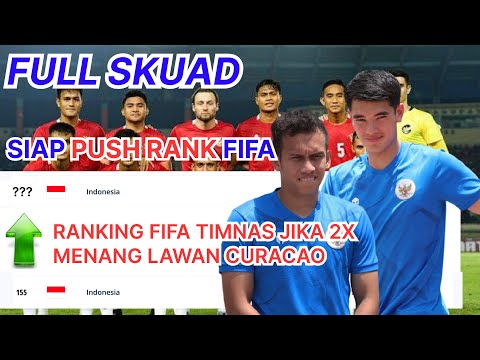 Timnas Indonesia Full Skuad! Siap Push Rank FIFA | Indonesia vs Curacao