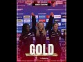 The 🇺🇸Women’s Team Sprint trio are bringing home the GOLD! #speedskating
