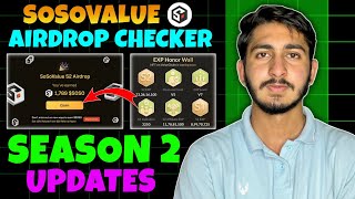 Sosovalue Airdrop Season 2 Claim | Sosovalue Airdrop Checker | Crypto AirDrop New Updates