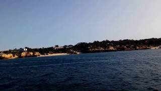 La costa portuguesa del algarve vista desde un barco Part 1