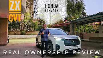 Honda Elevate ZX CVT is the most VFM SUV in India | Real Life Ownership Review