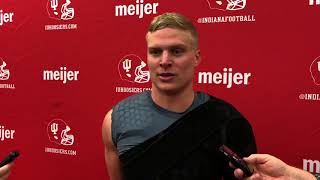Indiana TE Ryan Watercutter Spring Practice 3/6/18