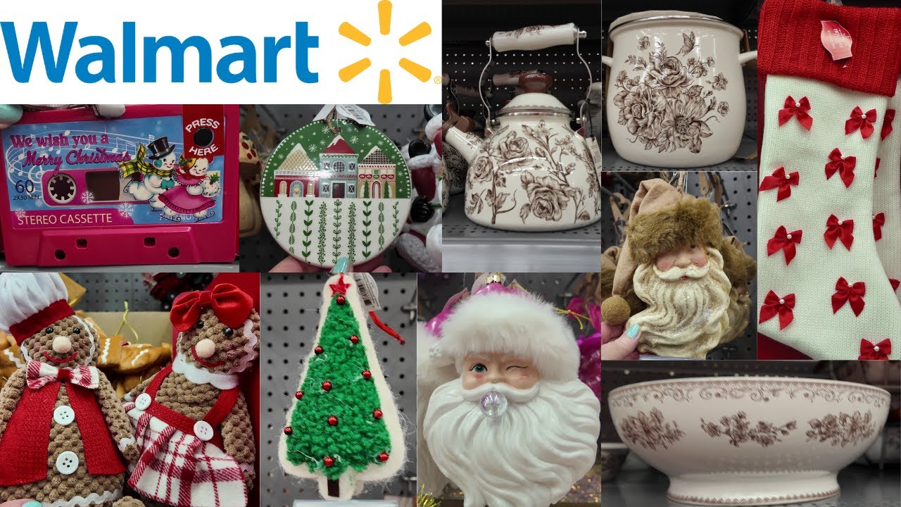 Walmart - Christmas 2025 Ornaments & More. New Pioneer Woman Dishware For The Holidays