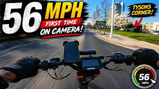 Inmotion RS Lite Hits 56 MPH For The FIRST Time On Camera!