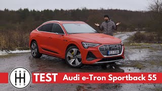 Test Audi E-Tron Sportback 55 Quattro - Silnice, Terén, Sníh - Elektro-Všeuměl?