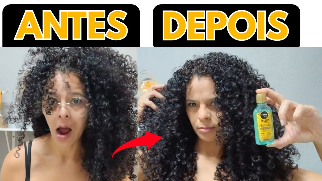 Testei esse óleo baratinho da Salon Line e me surpreendi