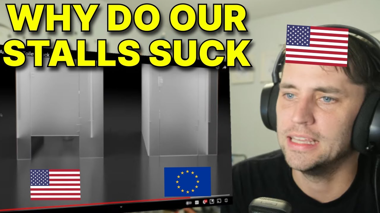 American reacts to 'Why American Toilets Suck' YouTube