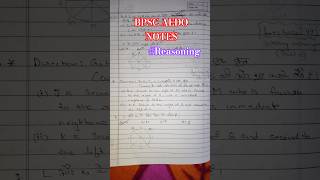 #BPSC AEDO #NOTES #Reasoning #L-44 #sitting arrangement