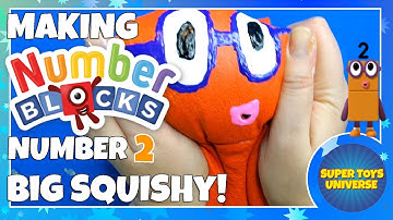 Making Numberblocks Number 2 Big Squishy!!
