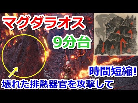 【MHW】ゾラ・マグダラオス 9分台周回手順例 ガンランス【5分針】