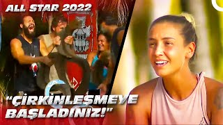 EVRİM'DEN GÖNÜLLÜLERE TEPKİ! | Survivor All Star 2022 - 126. Bölüm