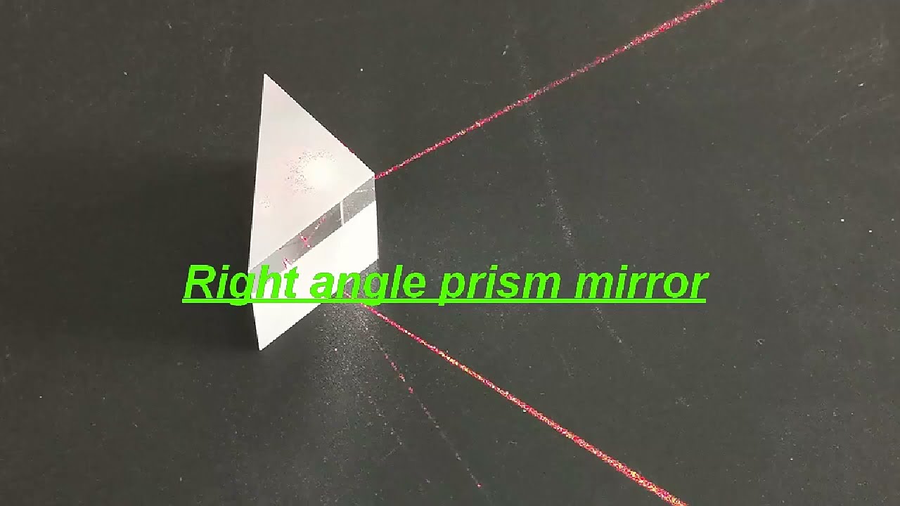 Manufacture Optical ZF Glass K9 Glass Right Angle Prism