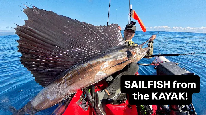 Catching a SAILFISH from my KAYAK! | HAWAII CATCH COOK CREATE