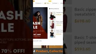 I will create shopify mega menu, shopify menu, shopify collections