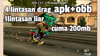 Cara download gta sa lite mod drag v terbaru ringan banget cuma 200mb cuy screenshot 4