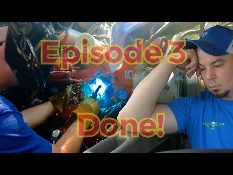 Exhaust Manifold bolts broke part 3 | Extracting bolts on my Cummins ISX-15 Kenworth W900L