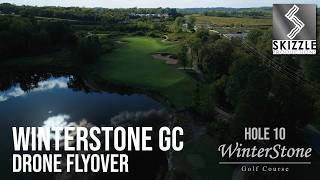 WinterStone Golf Course Hole 10 Flyover (Drone) | Independence MO | Kansas City Golf