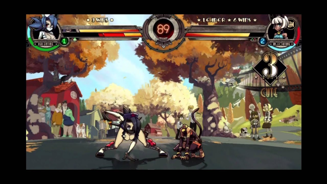 Skull Girls GamePlay # 6 girls like you