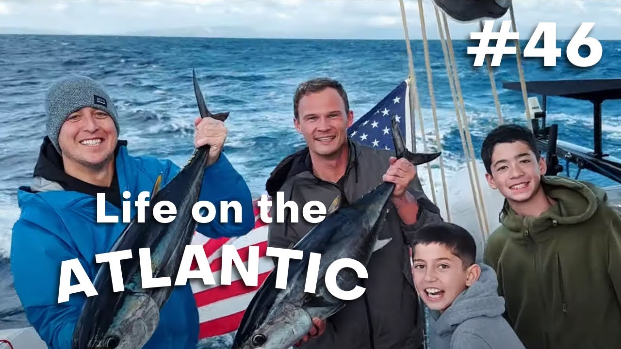 Sailing to the Canary Islands - Family Boat Life - Fishing, Sickness and New Records