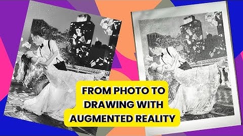 From Photo to Drawing Using Augmented Reality | Da Vinci Eye App Tutorial