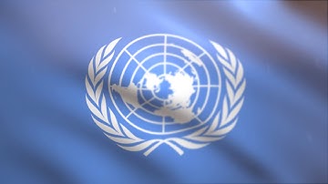UNITED NATIONS Flag waving animated using MIR plug in after effects - free motion graphics