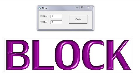 Block Outline Solution in EnRoute 5