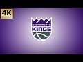 Sacramento Kings NBA Animated Logo Team Intro 4K Background