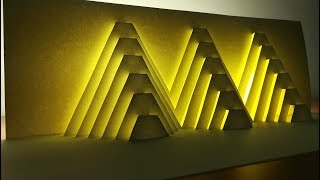 3d Mountain card｜Mountain Pop up card｜paper art｜origami｜kirigami｜3d山脈卡片 screenshot 5