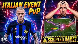 Italian Event PvP Against a Brainless User and Scripted Game