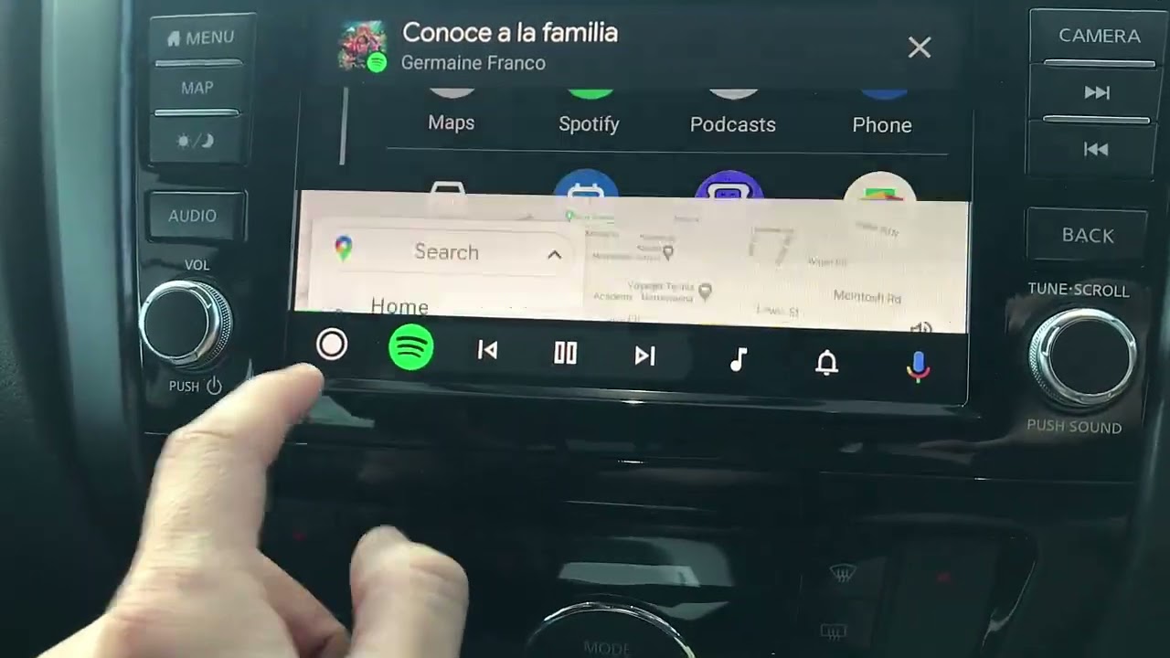 Autoradio GPS Nissan Navara Android Auto - CarPlay - Skar Audio